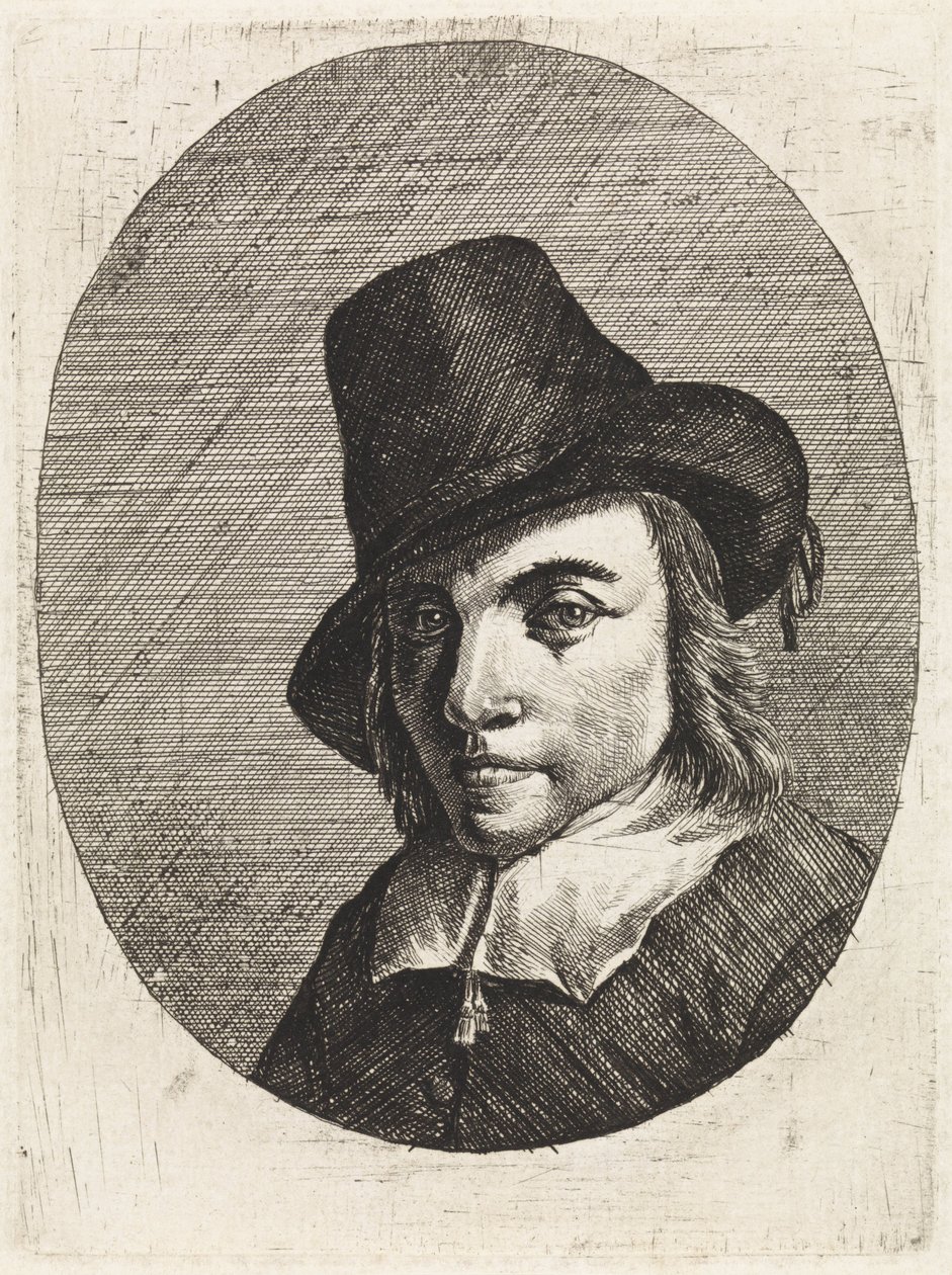 Portrait of an Unknown Man by Philippe Lambert Joseph Spruyt