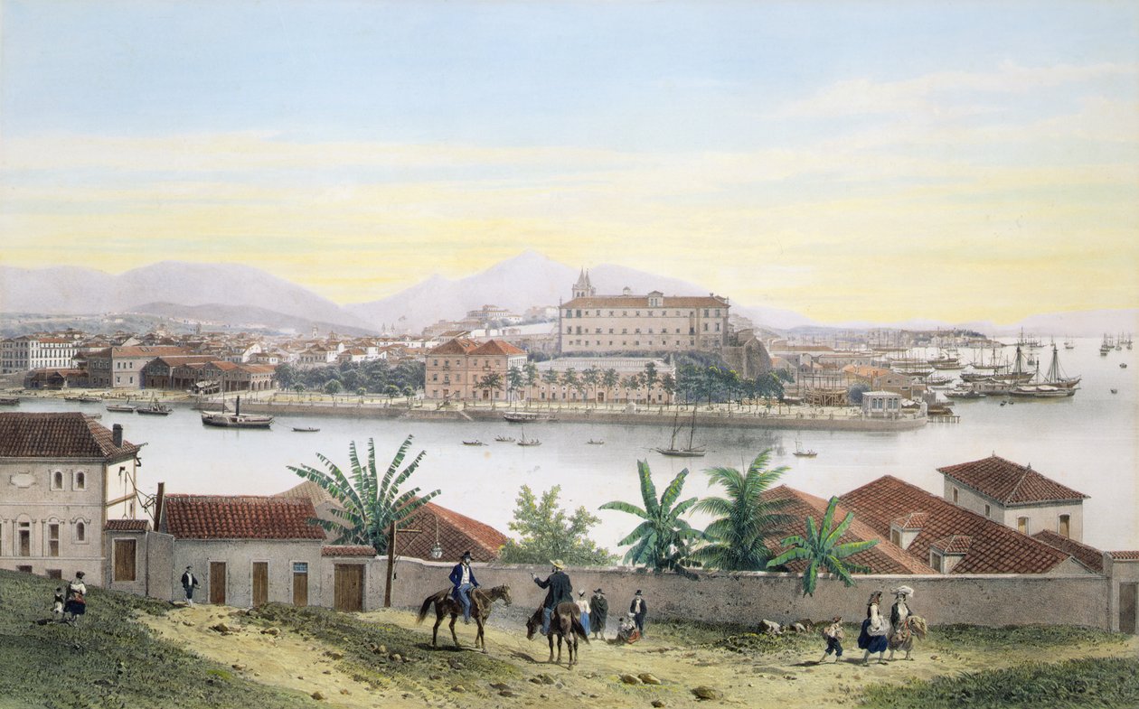 Rio de Janeiro by Philippe and Ciceri Eugene Benoist