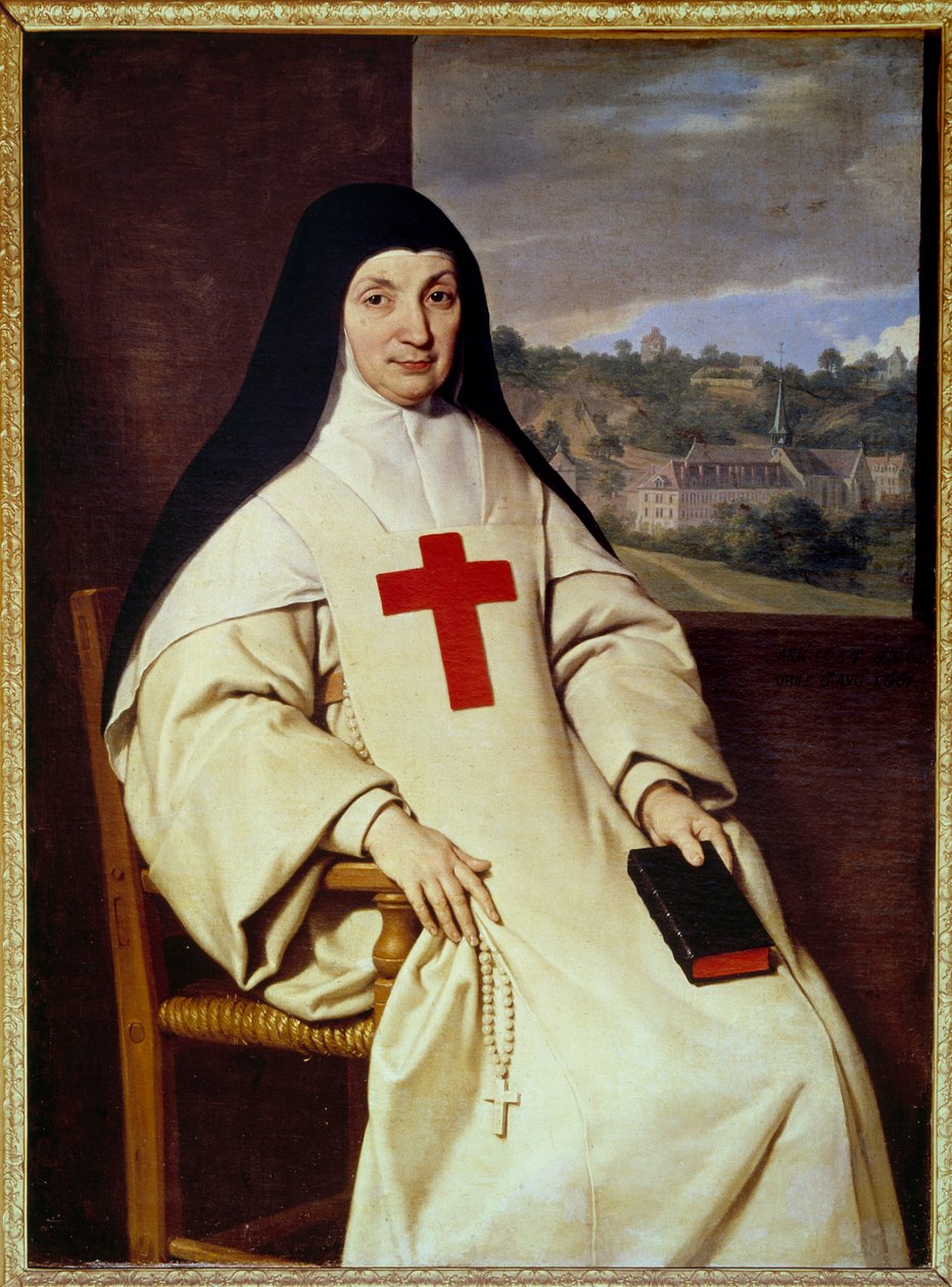 Portrait of Mother Angelique Arnauld by Philippe de Champaigne