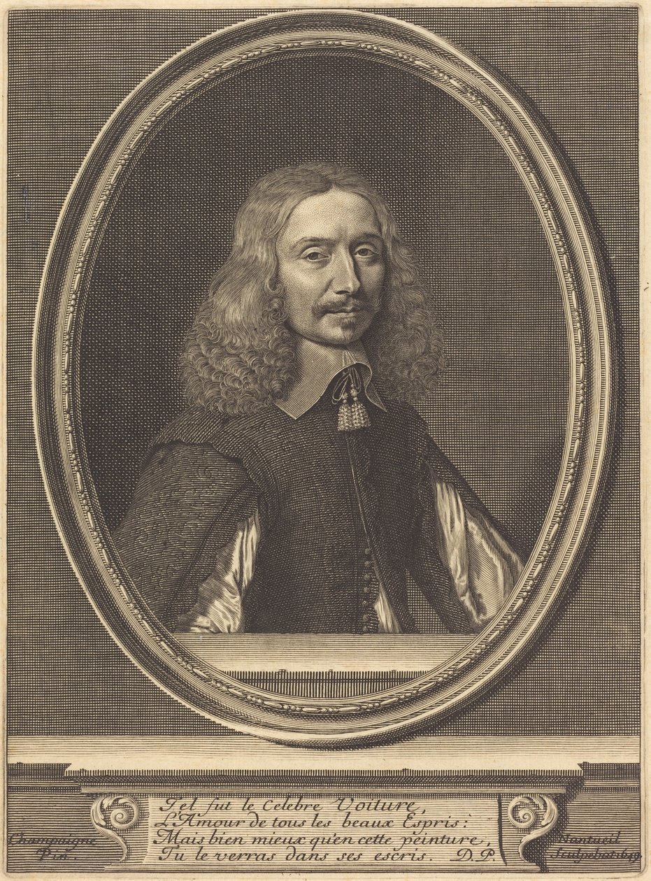 Vincent Voiture by Philippe de Champaigne