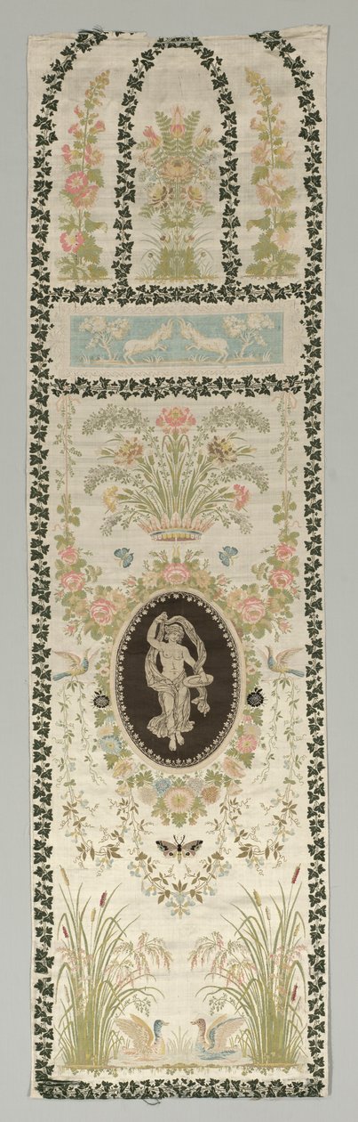 Wall Covering with Classical Figure, late 1700s - early 1800s by Philippe de Lasalle