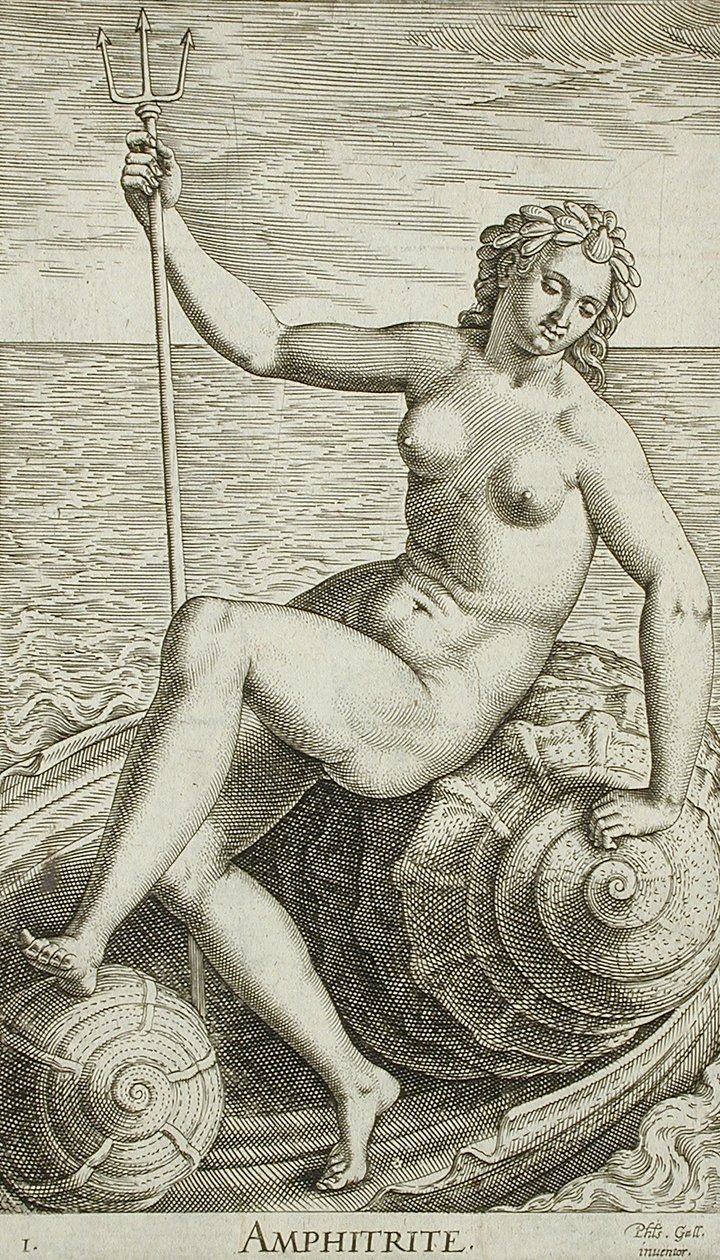 Amphitrite by Philips Galle