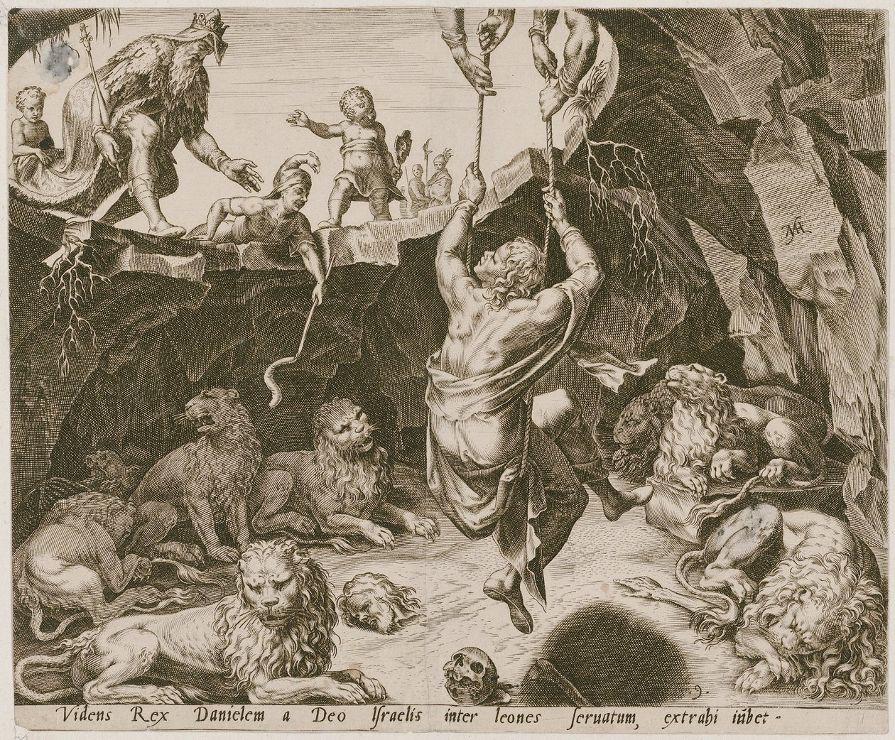 Daniel Freed from the Lion