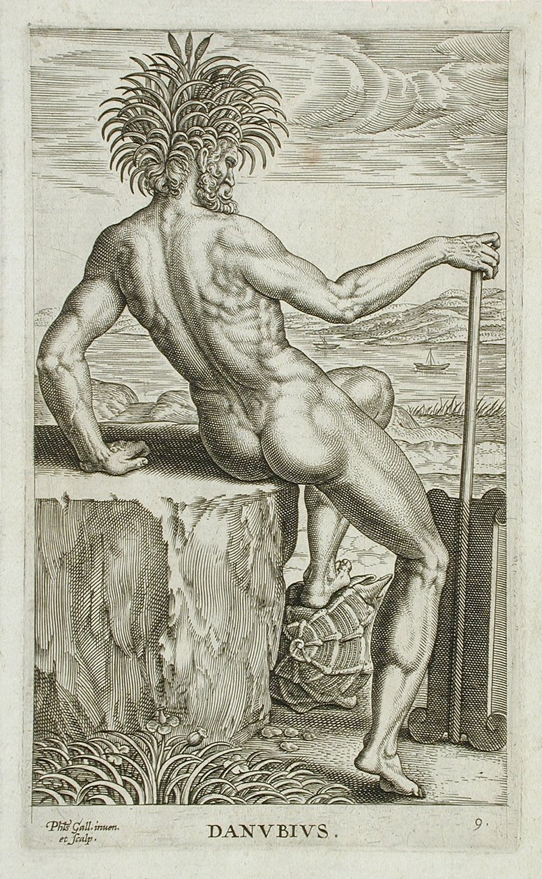 Danubius by Philips Galle