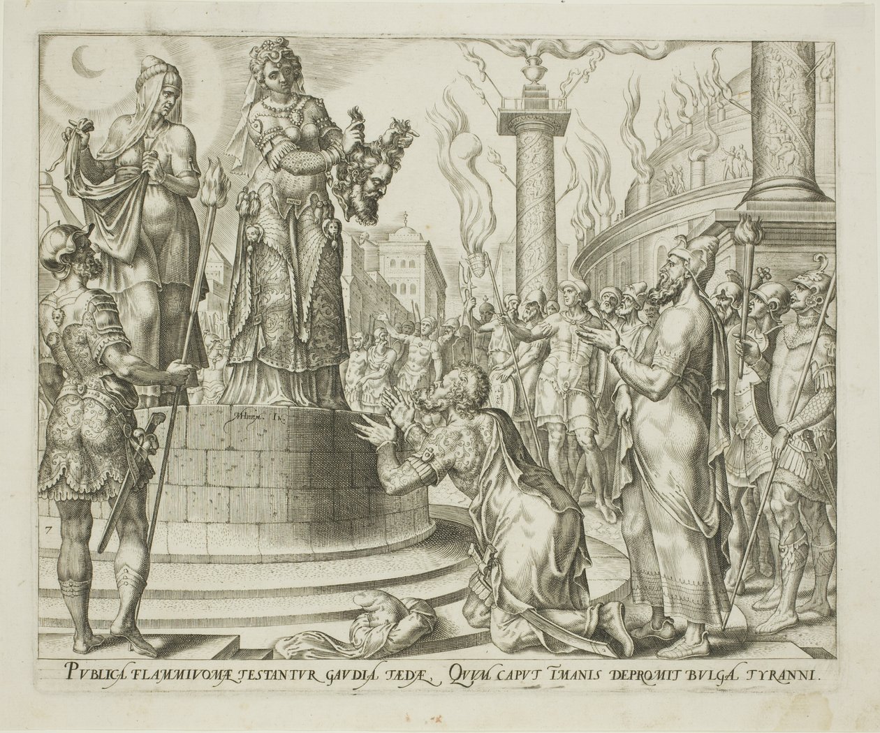 Judith Displaying Holofernes