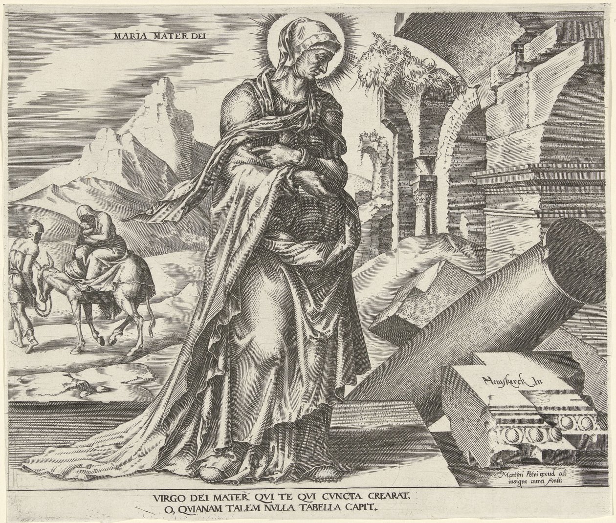 Mary (Eight Famous Women from the Old and New Testament) by Philips Galle