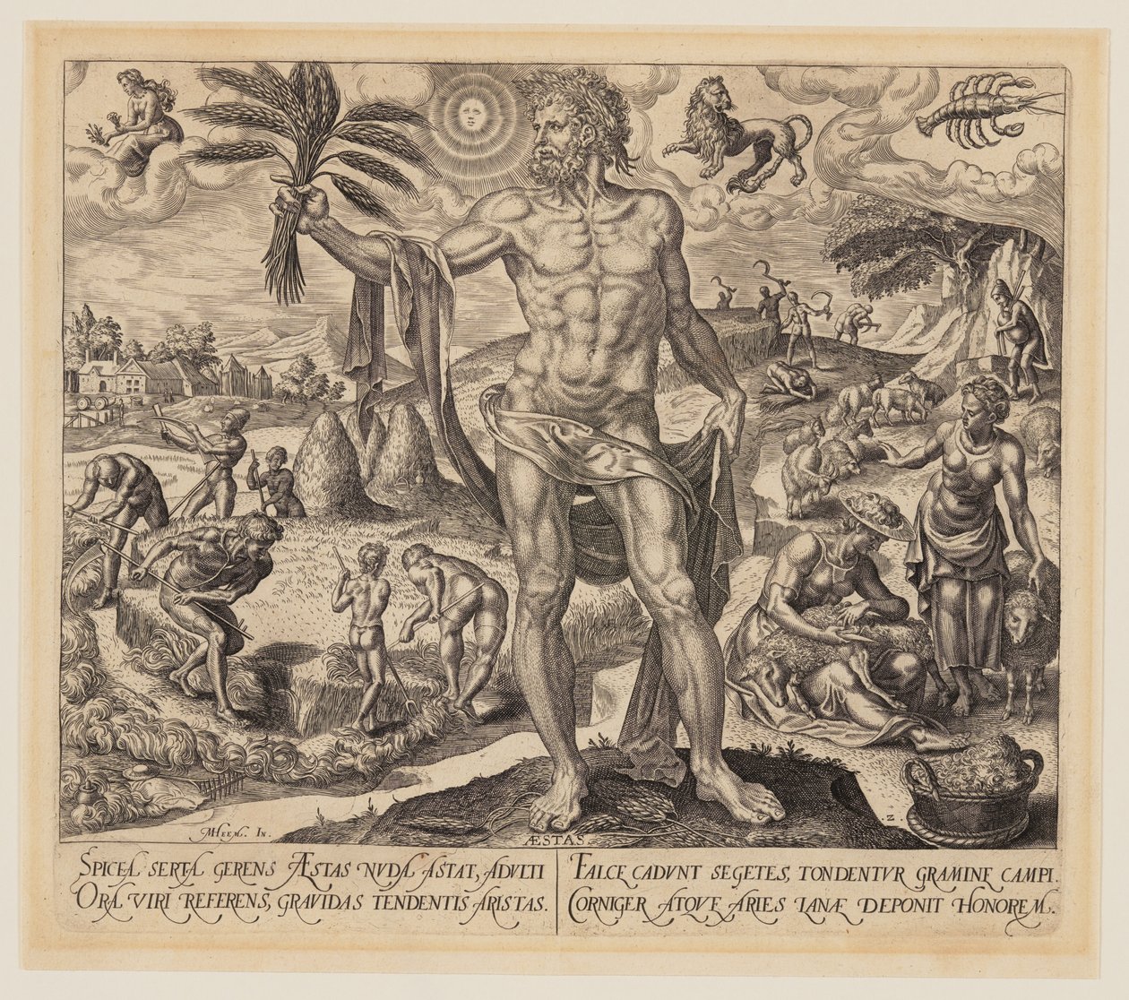Summer, from The Four Seasons by Philips Galle