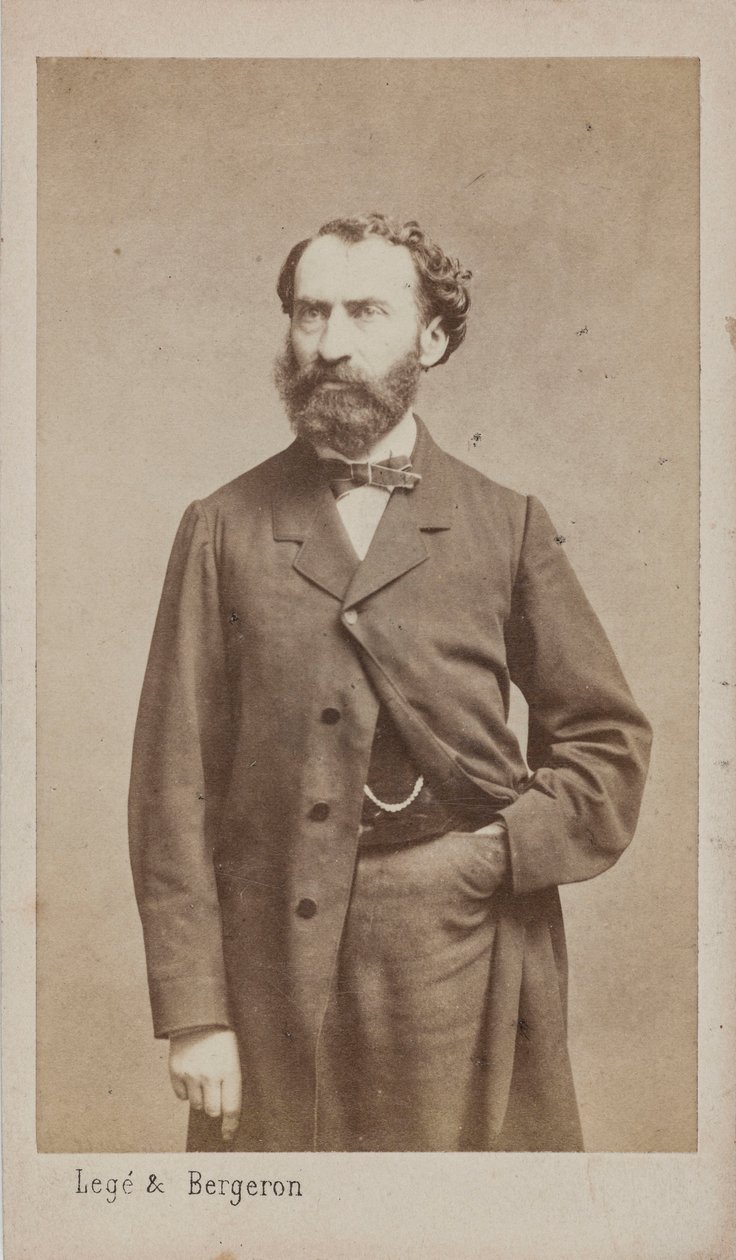 Portrait of the Composer Prosper Pascal by Photo studio Legé and Bergeron.