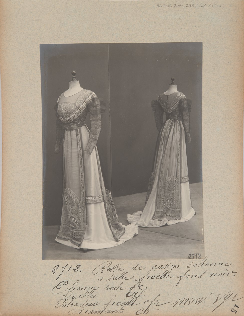 House of Worth, Dress by Photographer French