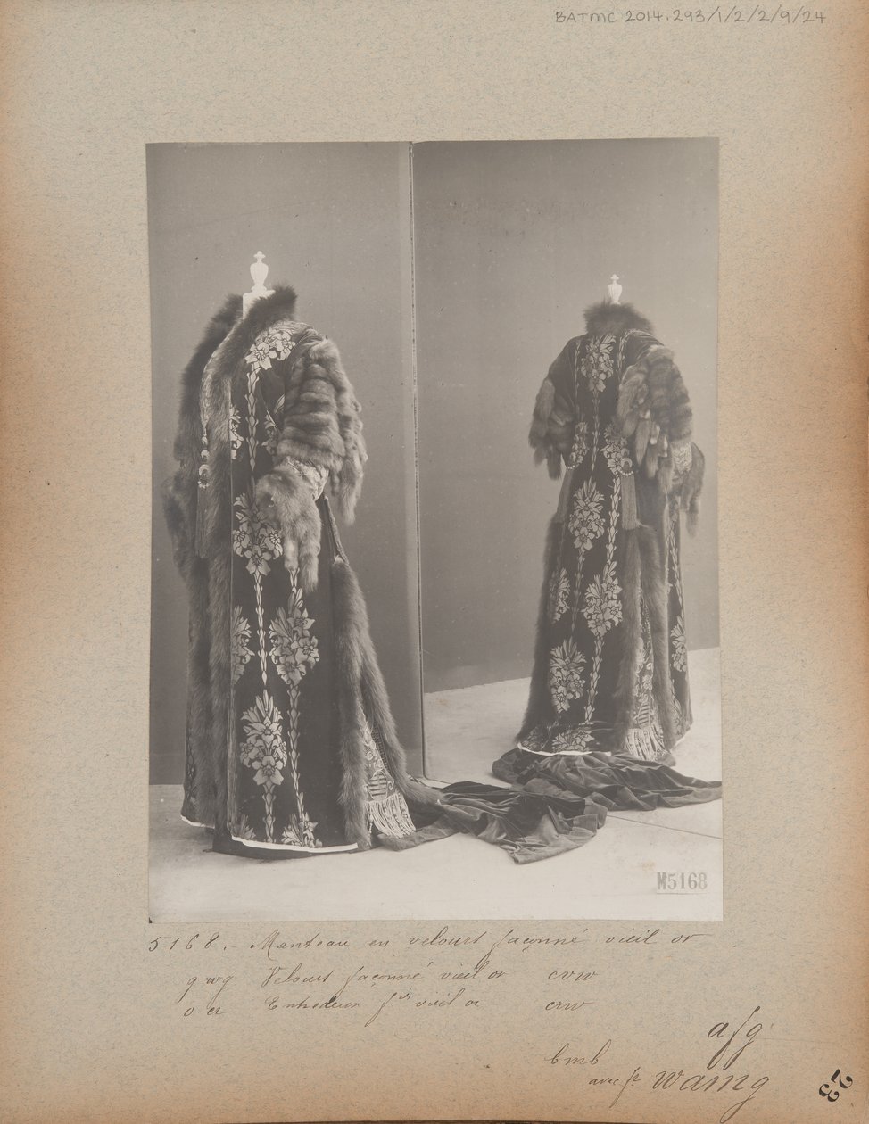 House of Worth, Evening Coat by Photographer French