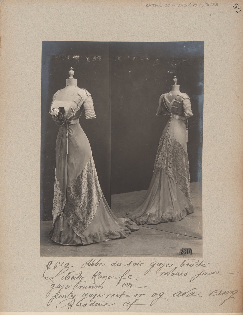 House of Worth, Evening Dress by Photographer French
