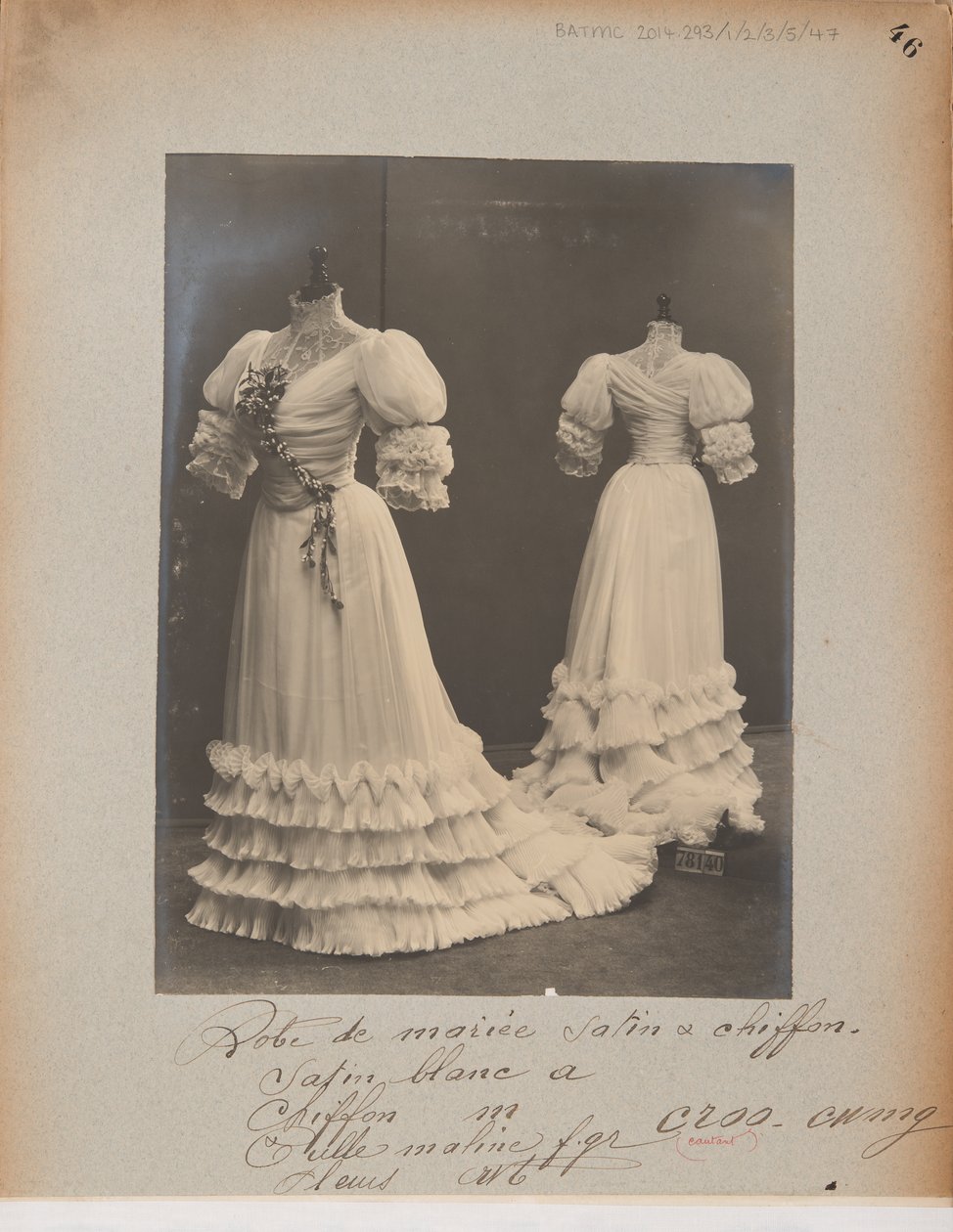 House of Worth, Wedding Dress by Photographer French