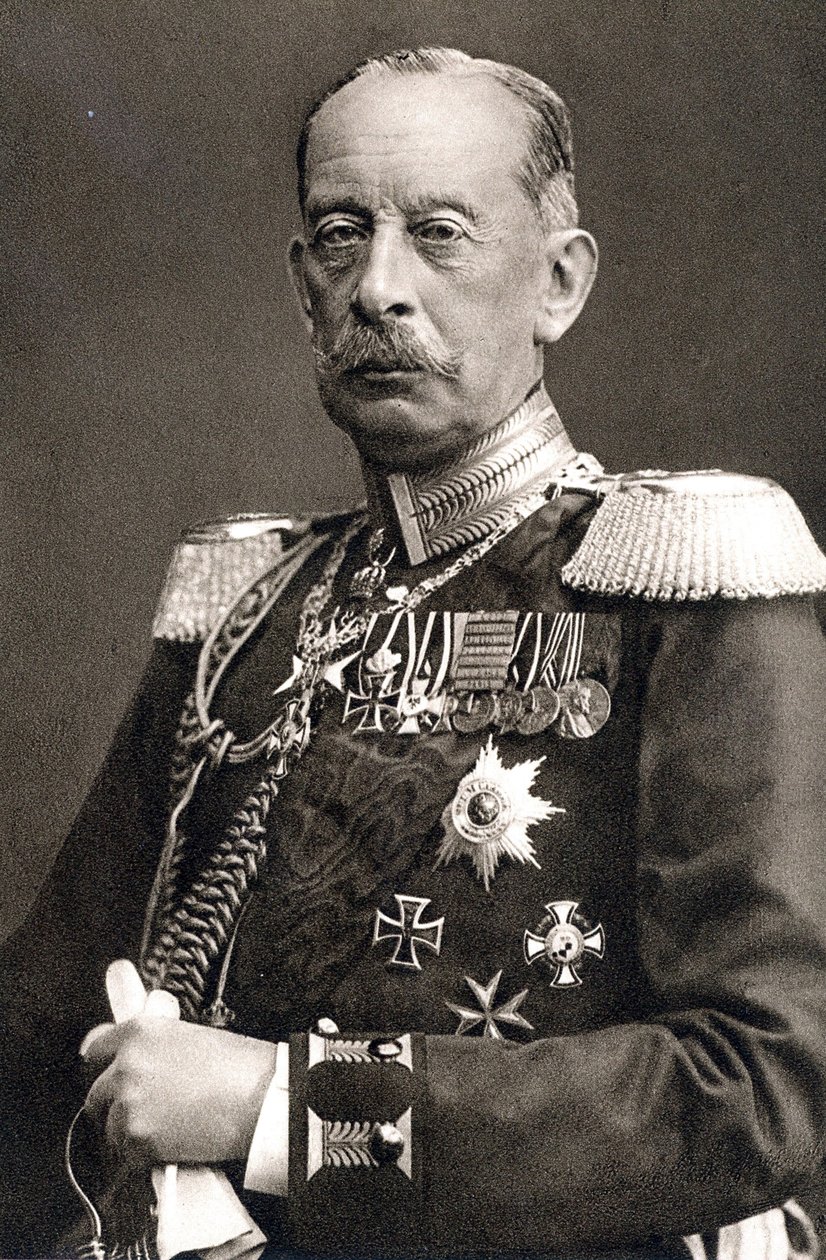 Alfred von Schlieffen by Photographer German