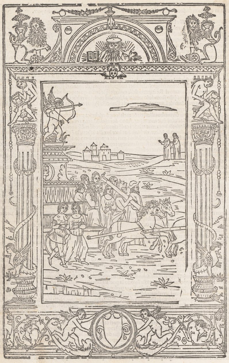 Opera..Triumphi, Soneti, & Canzone.., February 15, 1508 by Pico Master