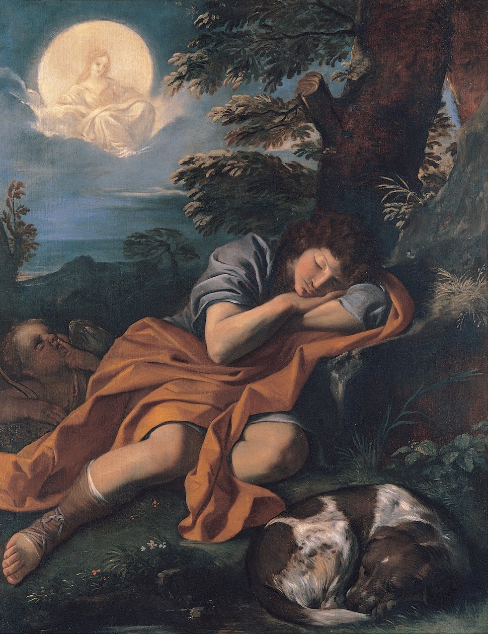 Diana and Endymion by Pier Francesco Mola