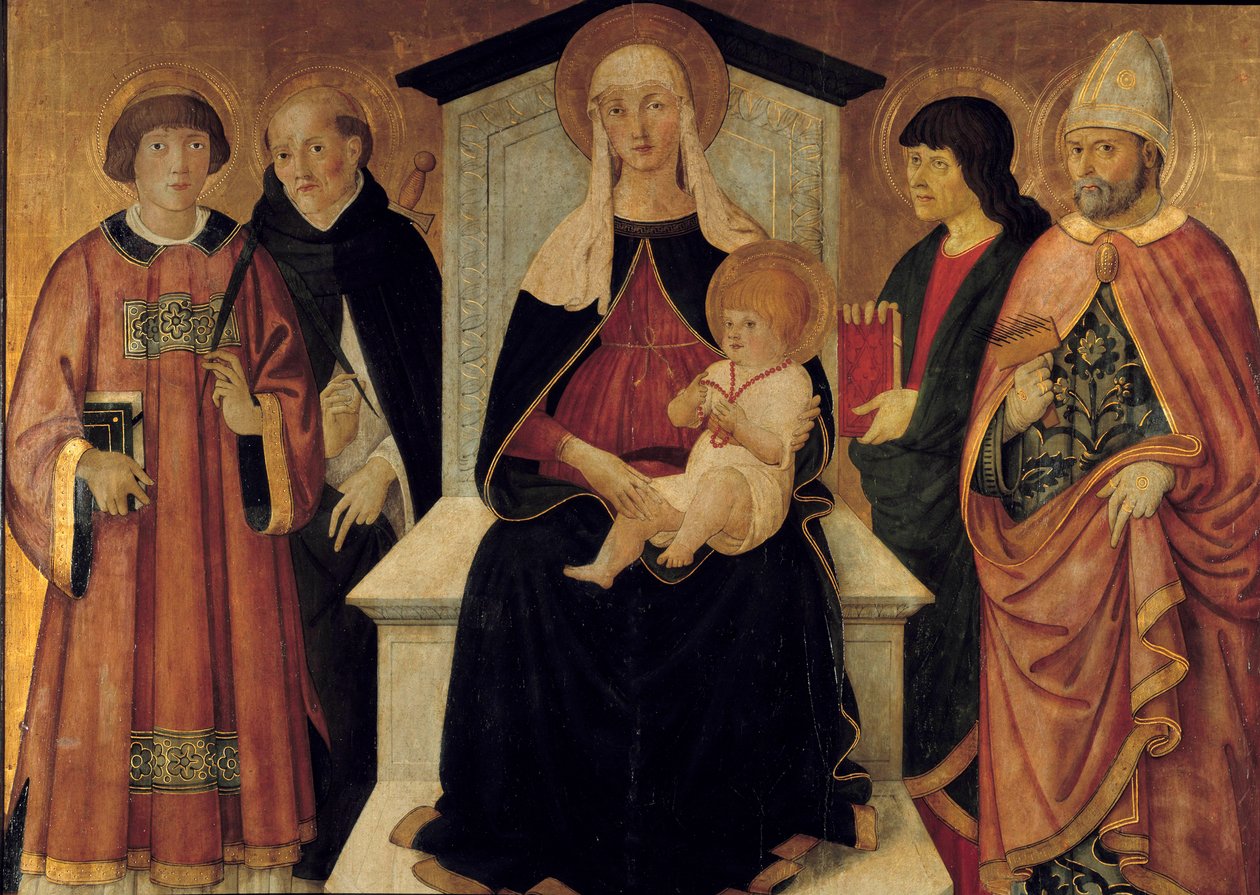 The Virgin and Child by Pier Francesco Fiorentino
