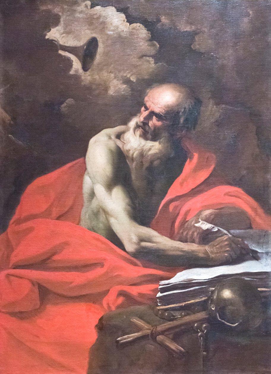 Saint Jerome by Pier Francesco Mola