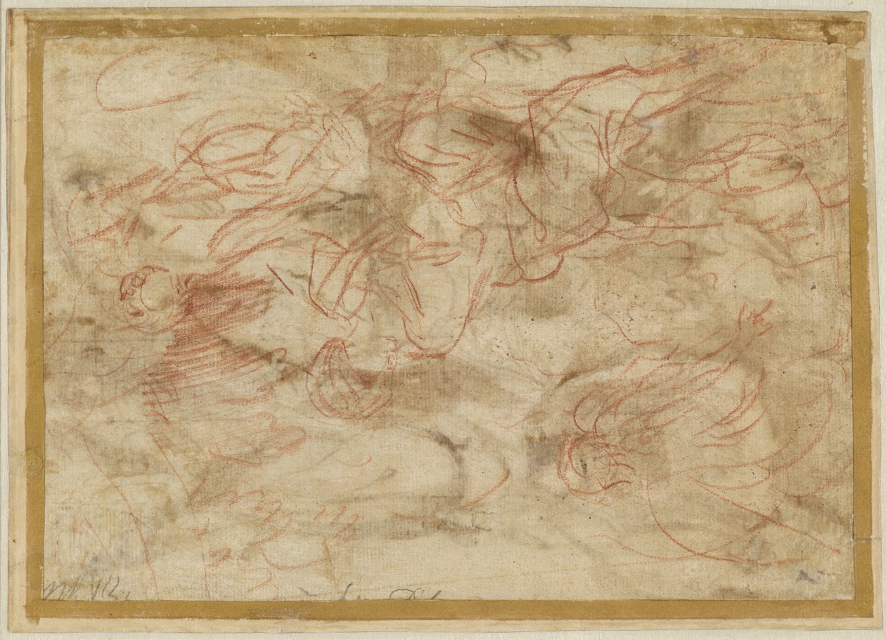 The Angel Appearing to Hagar in the Desert by Pier Francesco Mola