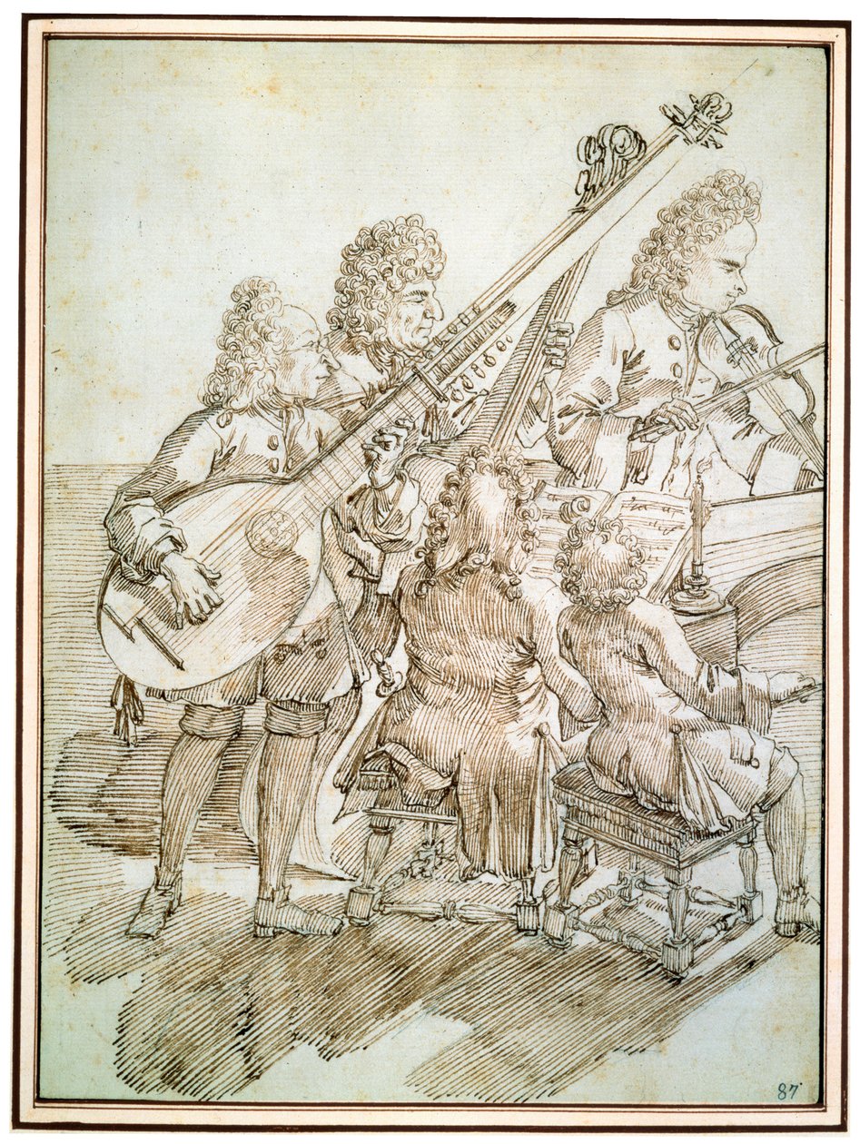 A Concert by Pier Leone Ghezzi