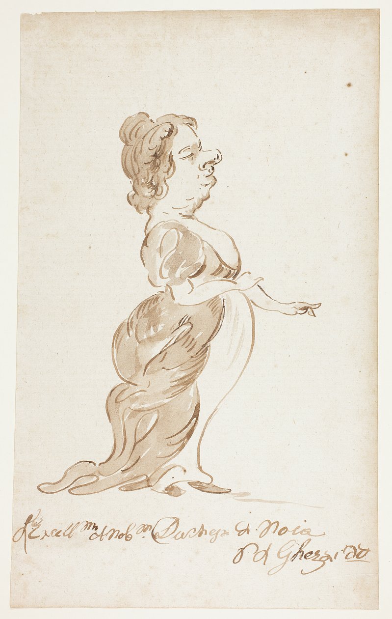The Duchess of Noia by Pier Leone Ghezzi