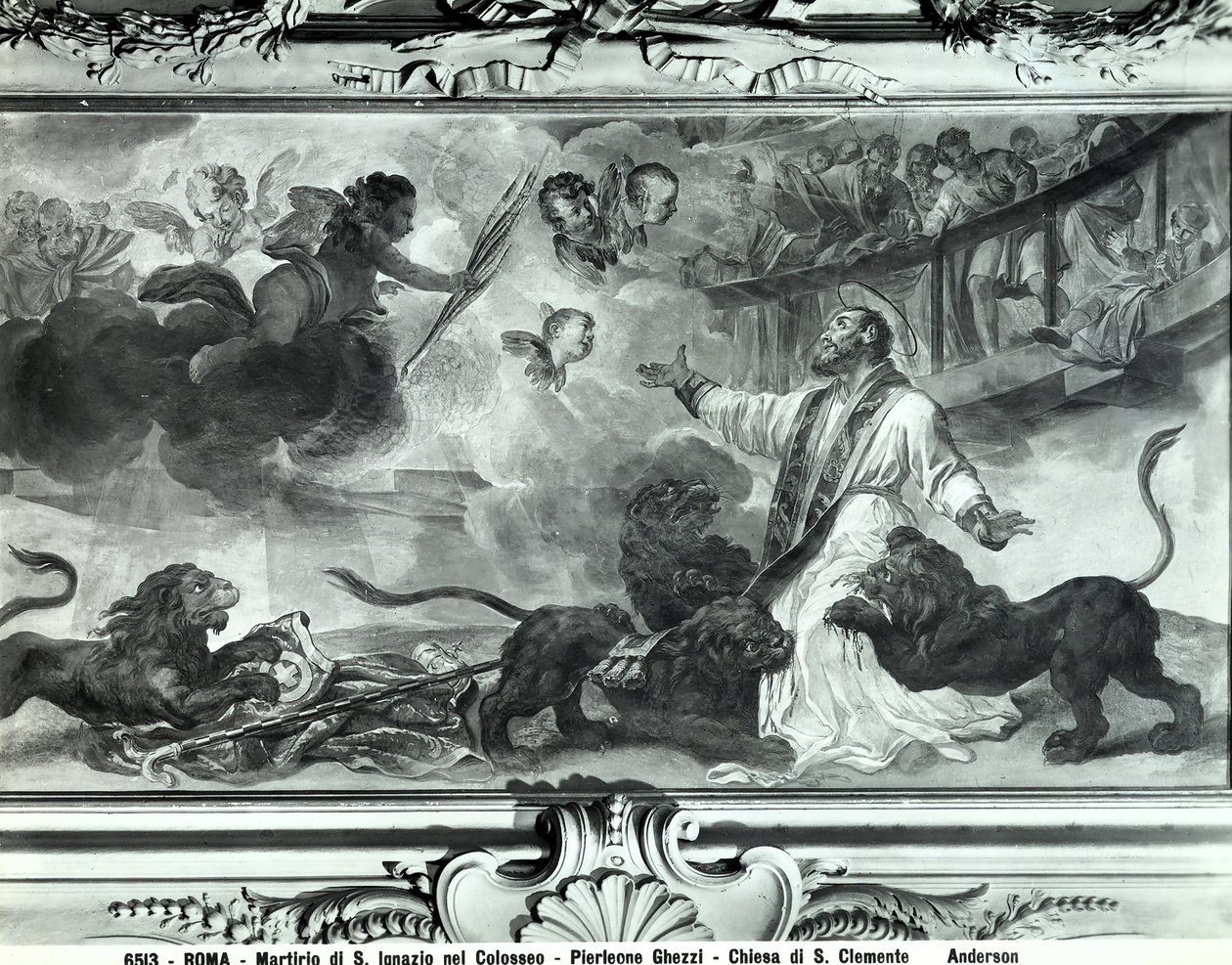 The Martyrdom of St. Ignatius of Antioch in the Colosseum by Pier Leone Ghezzi