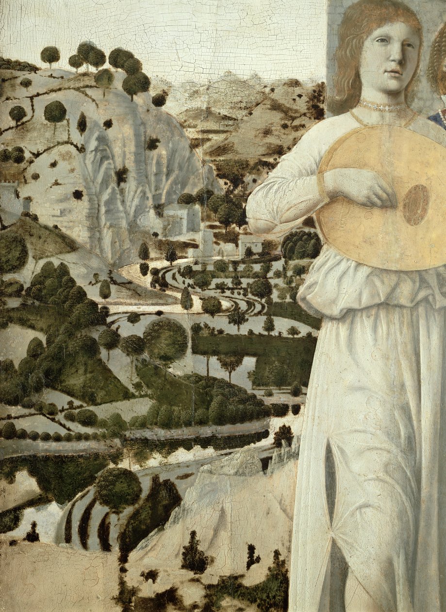 Nativity (detail) by Piero della Francesca