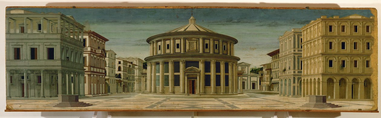 Ideal City, named the City of God by Piero della Francesca