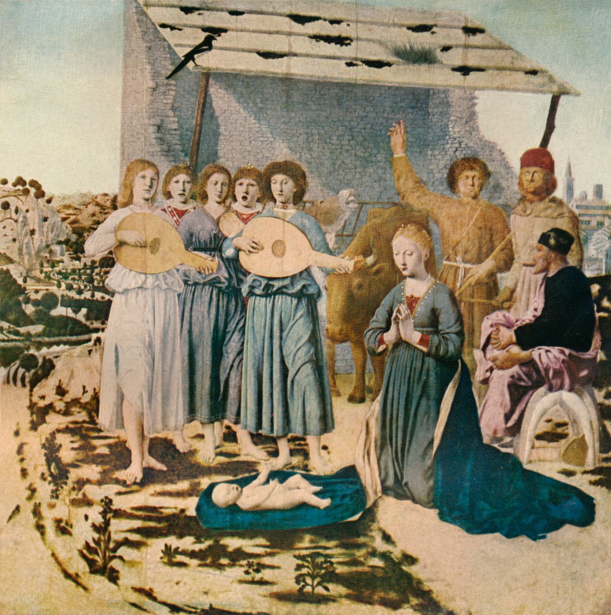 The Nativity, 1470 by Piero della Francesca