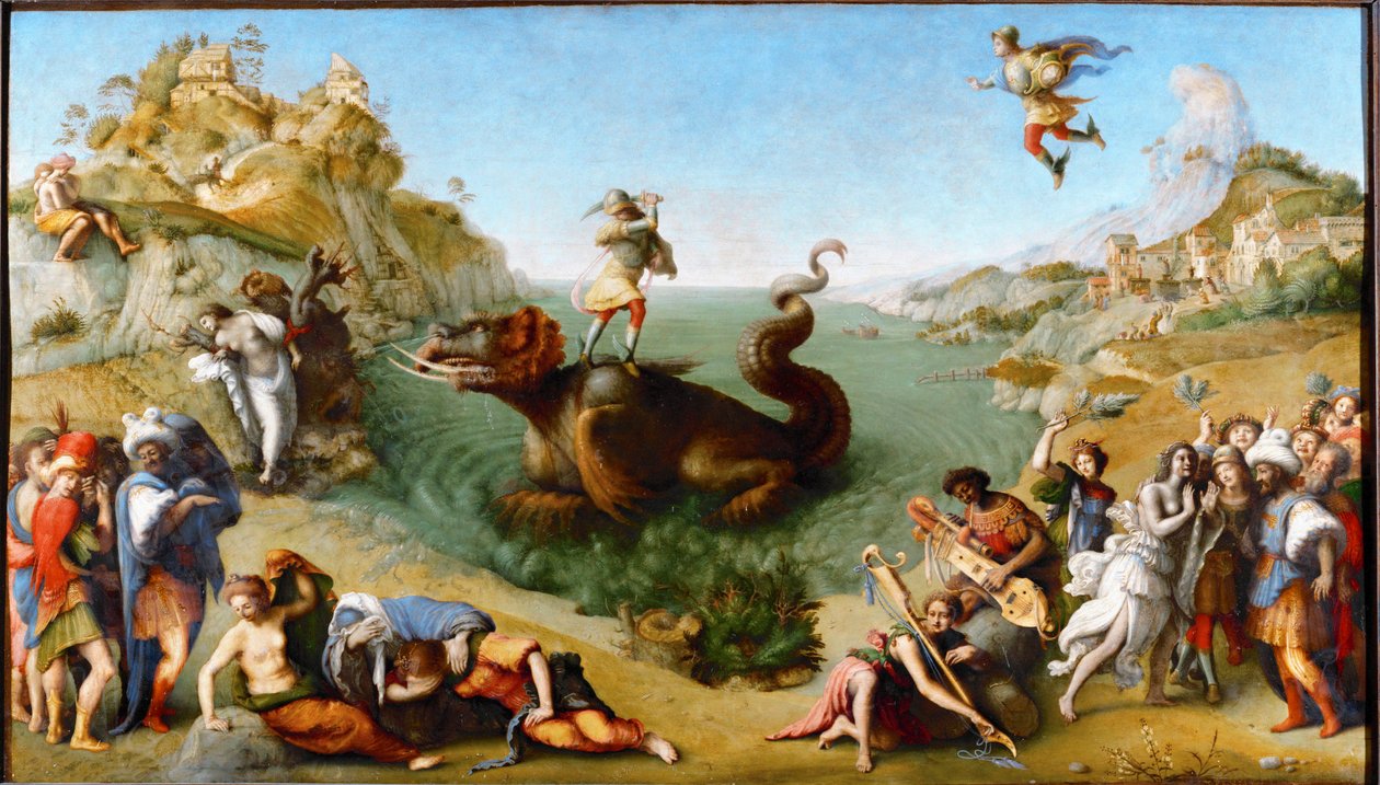 Perseus Rescues Andromeda by Piero di Cosimo