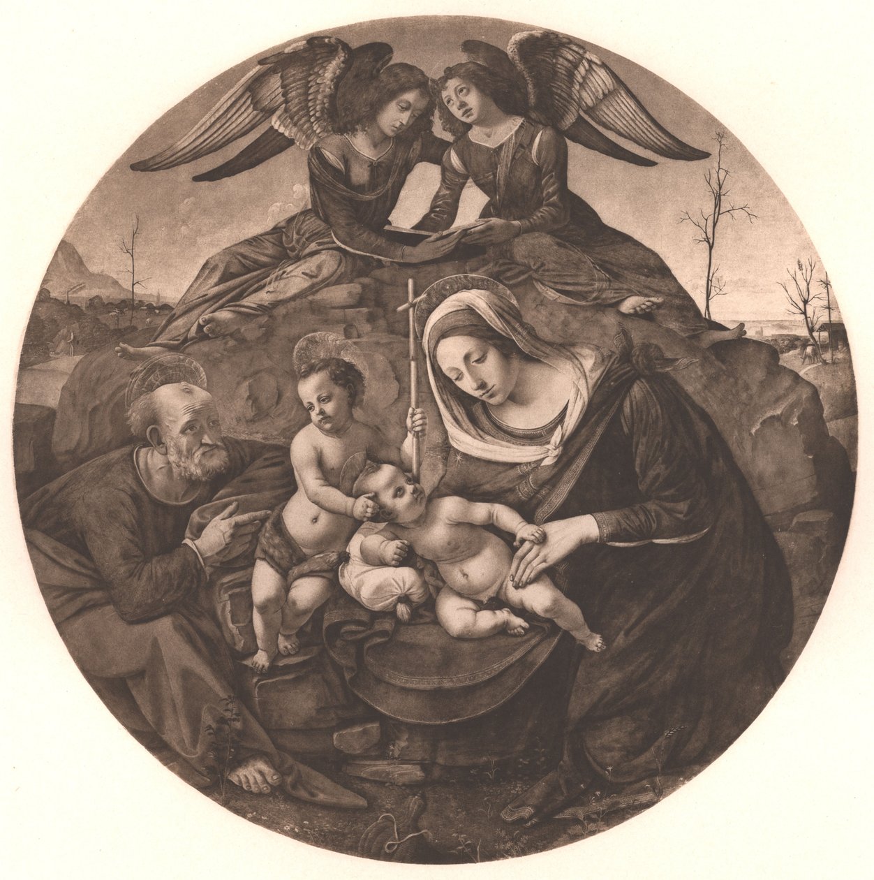 The Holy Family by Piero di Cosimo