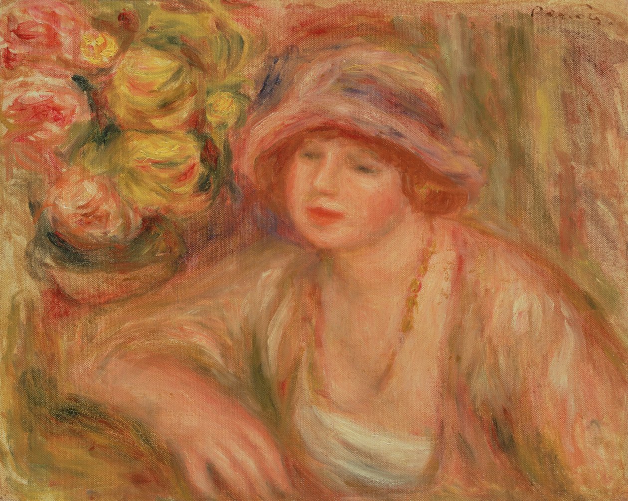 Madame Jean Renoir by Pierre Auguste Renoir