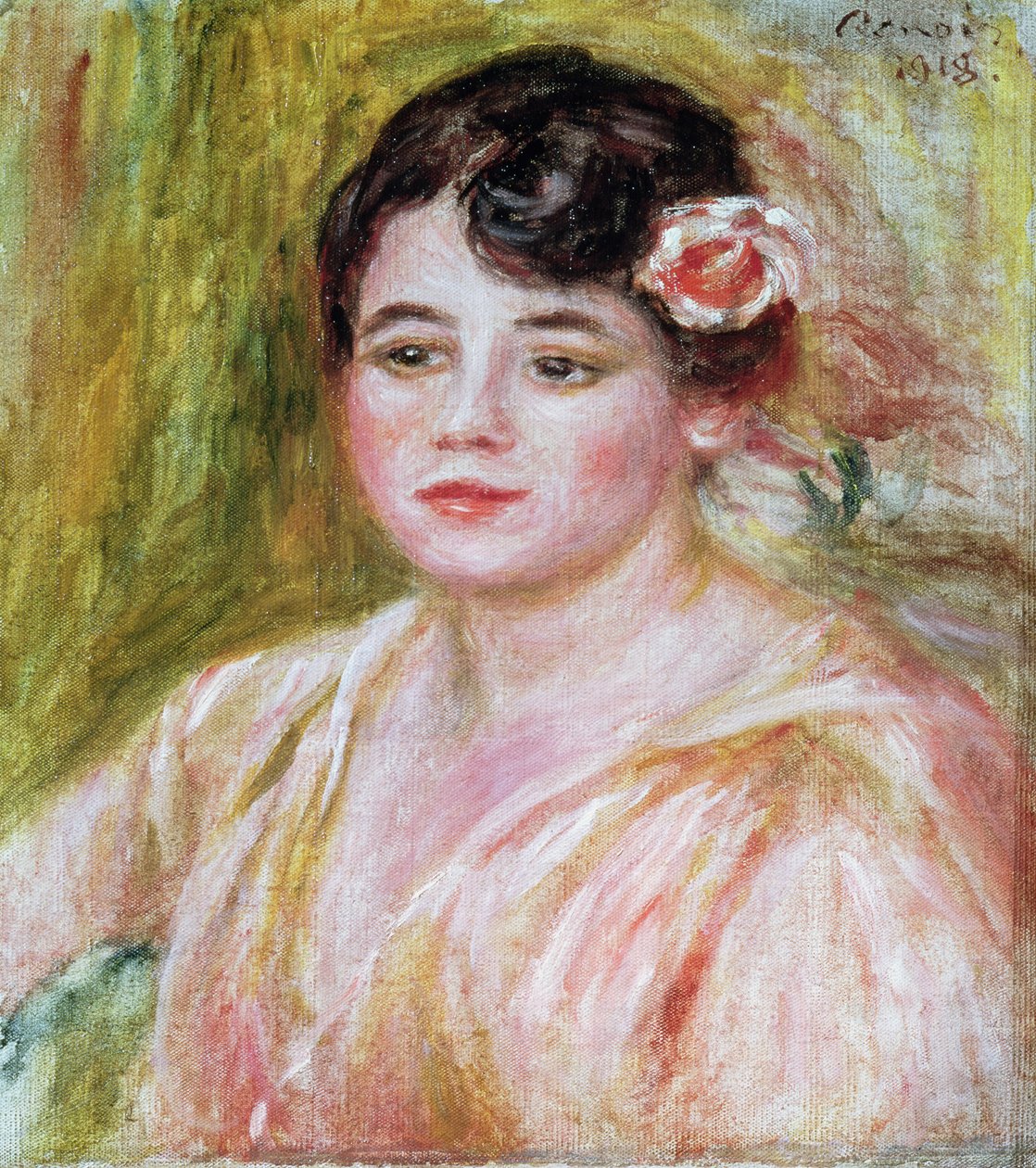 Portrait of Adele Besson by Pierre-Auguste Renoir