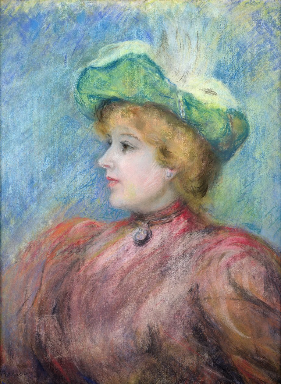 Portrait of Mademoiselle Dieterle by Pierre Auguste Renoir