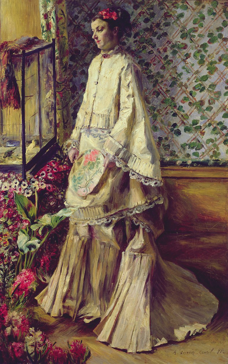 Portrait of Rapha by Pierre Auguste Renoir