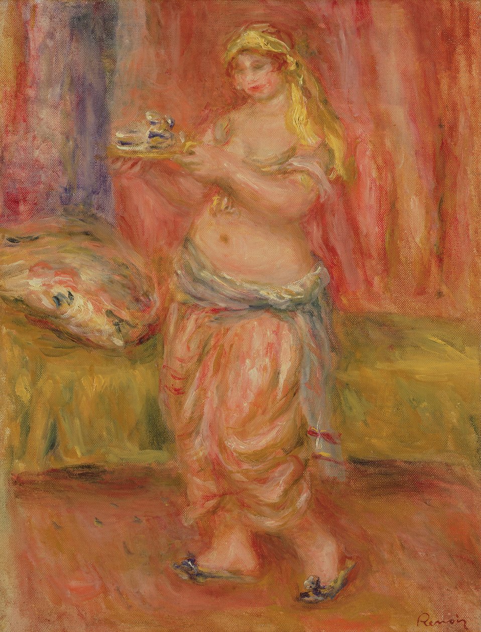 Standing Odalisque by Pierre Auguste Renoir