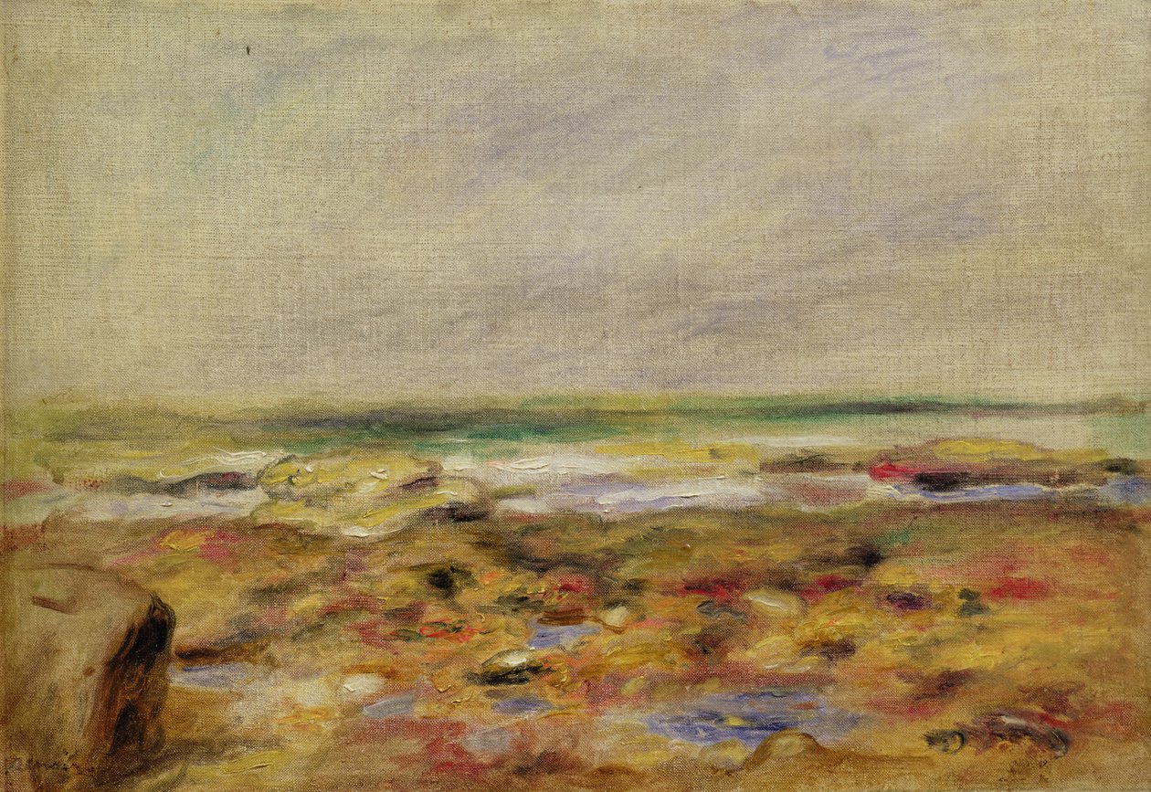 The Beach at Martigues, 1888 by Pierre Auguste Renoir