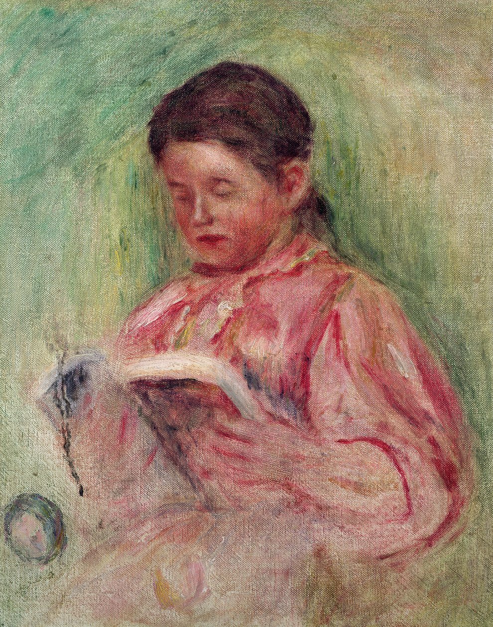 Woman Reading by Pierre Auguste Renoir