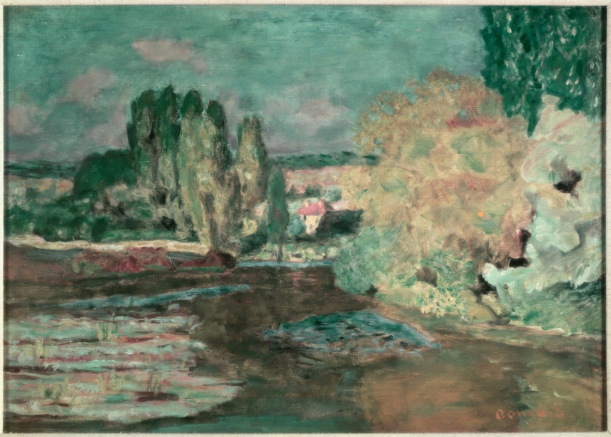 View Beyond the Seine by Pierre Bonnard