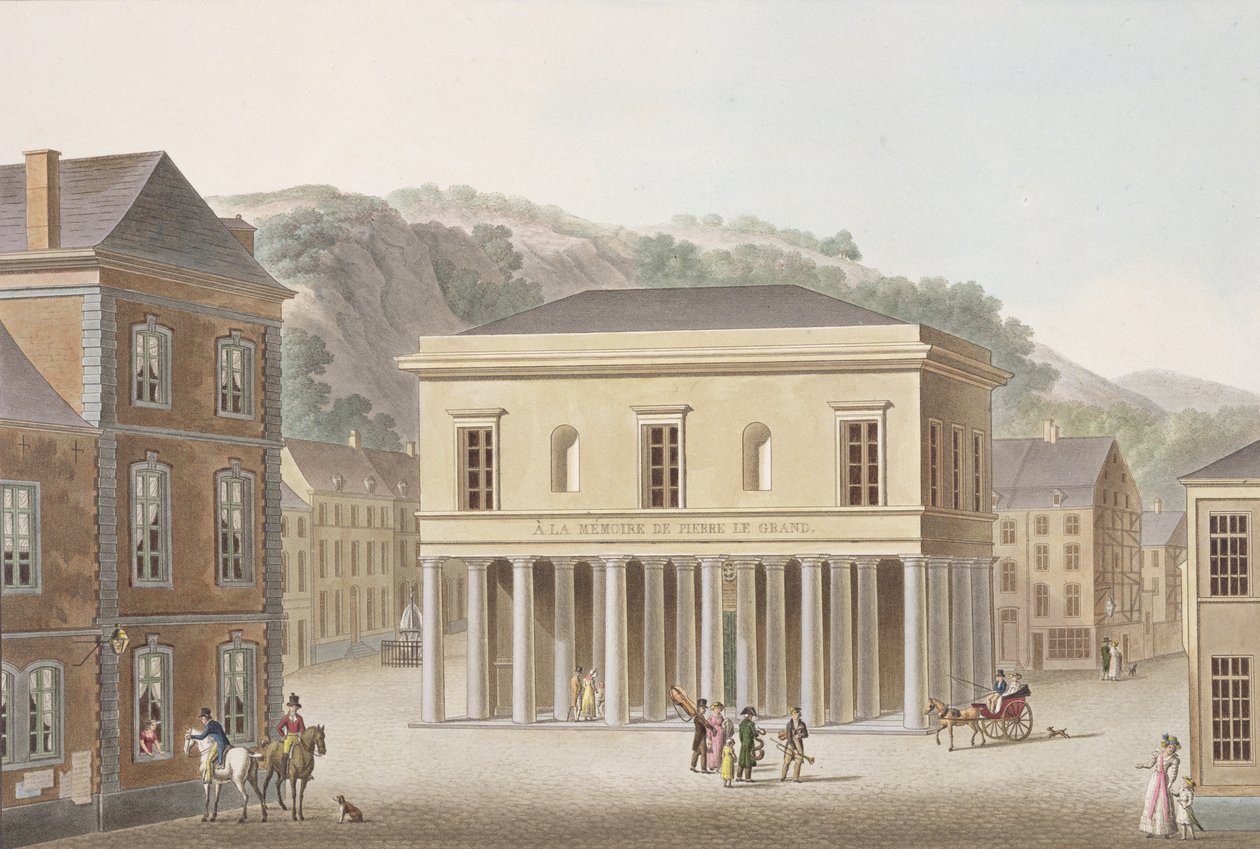 Portico of the Fountain of Pouhon at Spa, from 