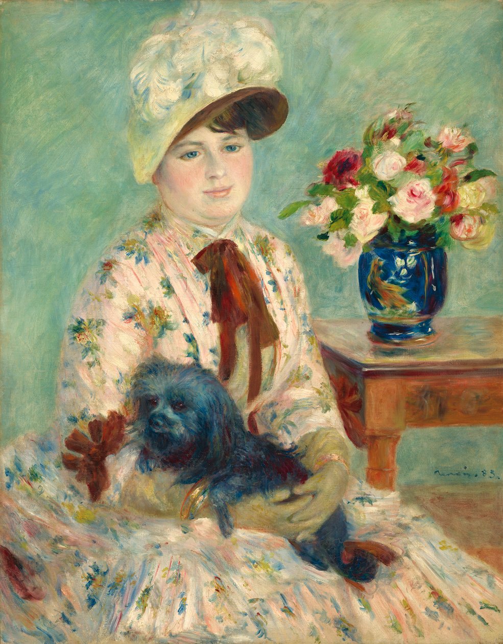 Mlle Charlotte Berthier by Pierre-Auguste Renoir