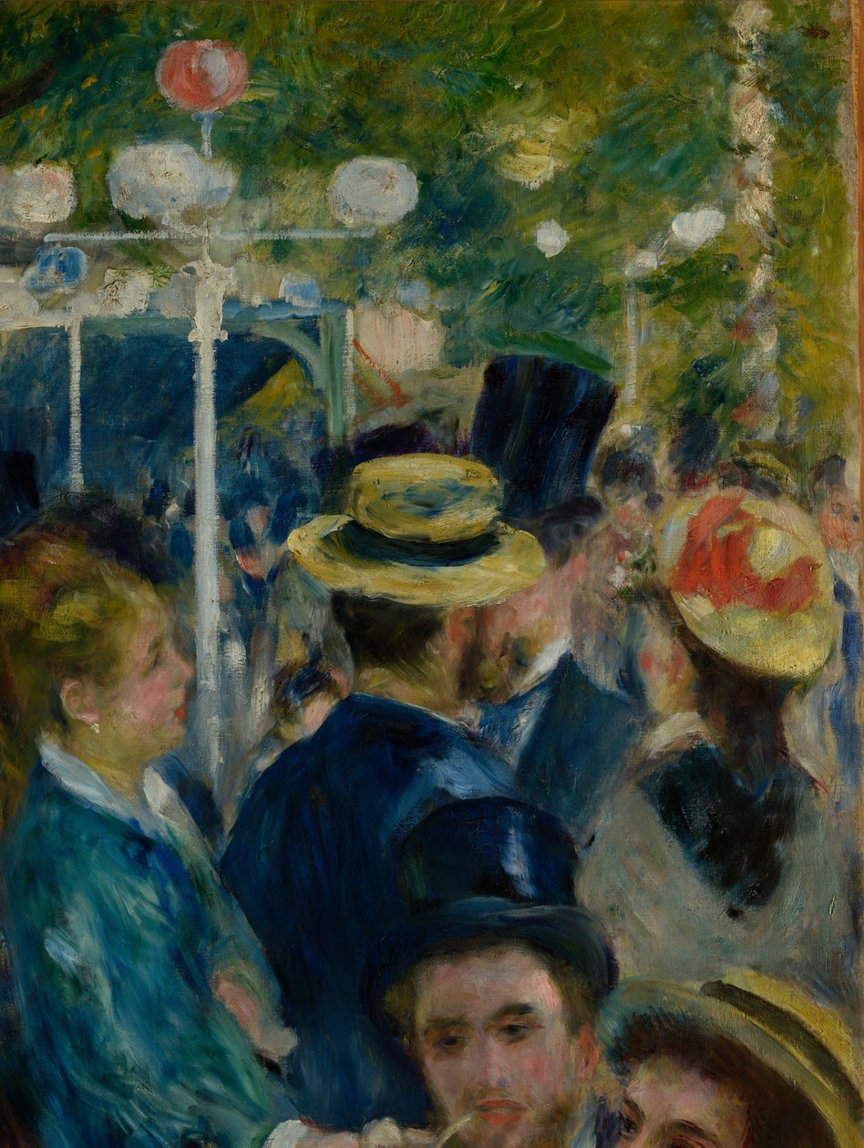 Dance at Le moulin de la Galette by Pierre-Auguste Renoir
