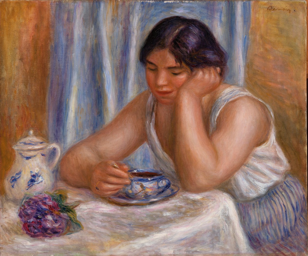 Cup of Chocolate by Pierre-Auguste Renoir