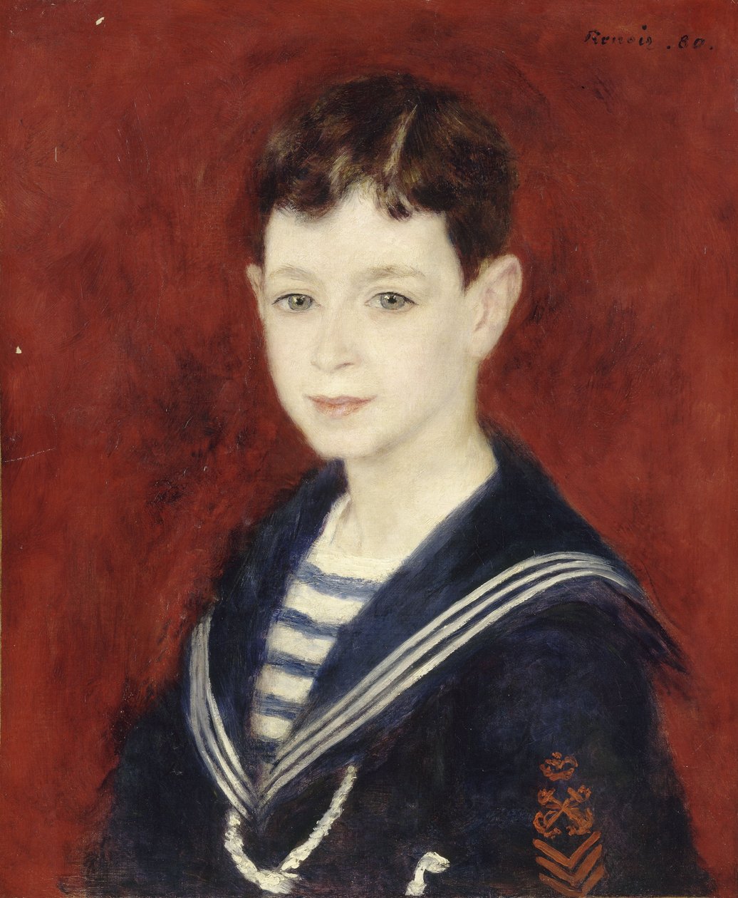 Fernand Alphen as a Child by Pierre-Auguste Renoir