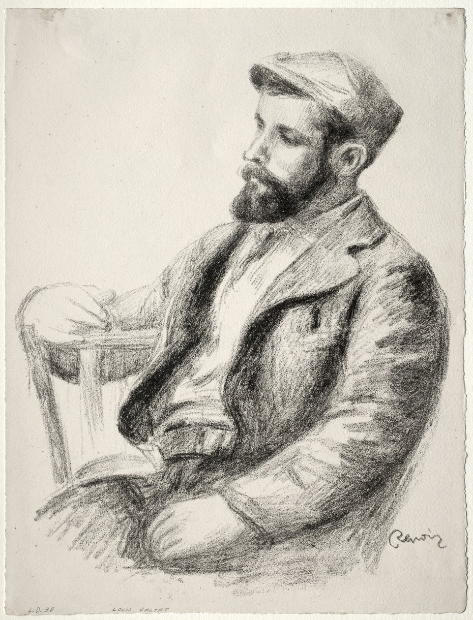 Louis Valtat by Pierre-Auguste Renoir