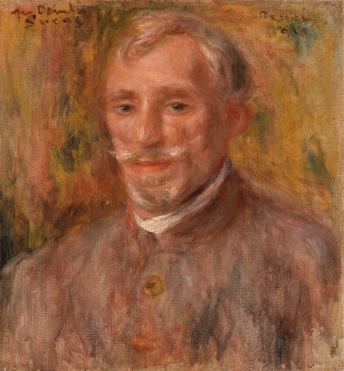 Portrait of Félix Hippolyte-Lucas by Pierre-Auguste Renoir