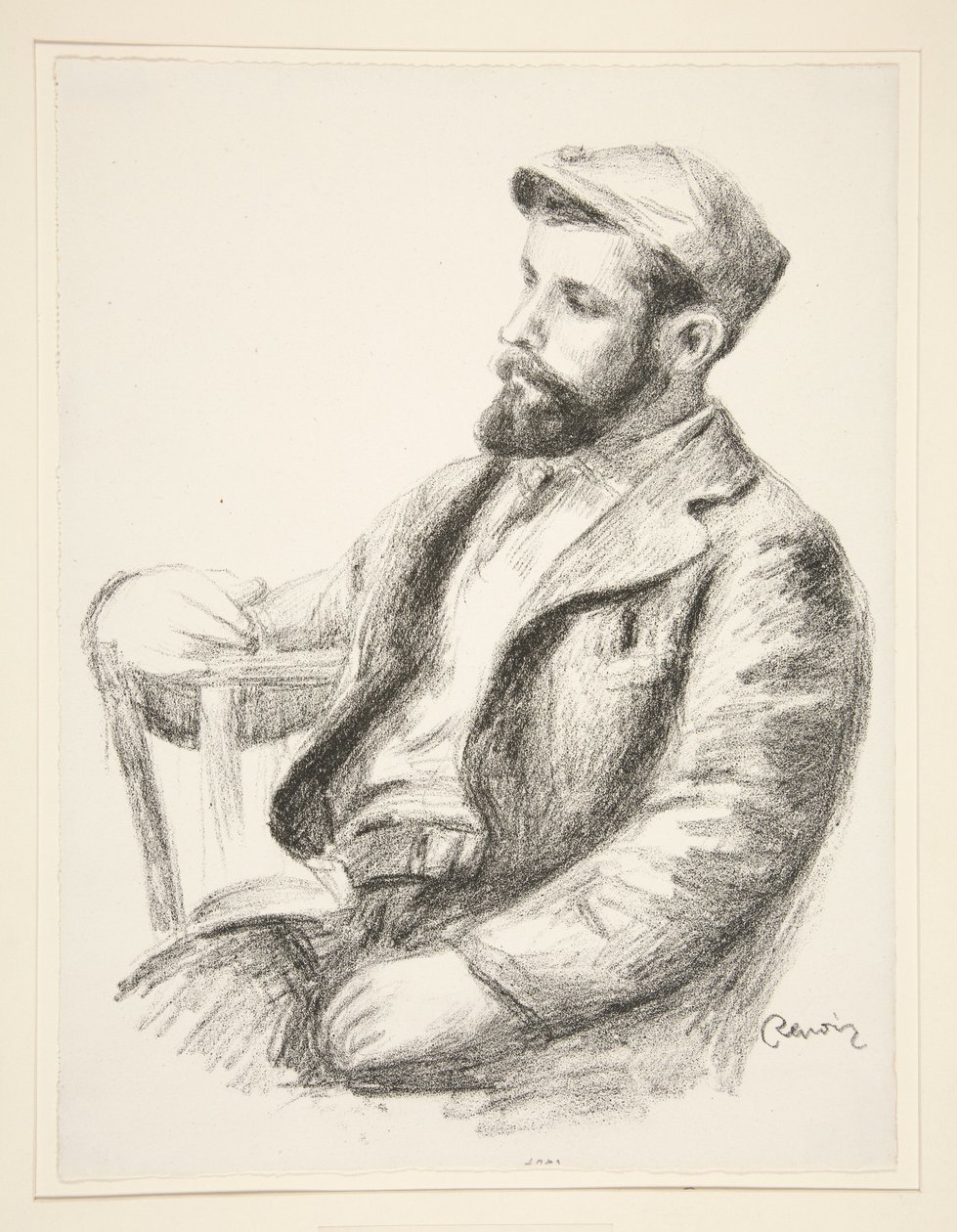 Portrait of Louis Valtat by Pierre-Auguste Renoir