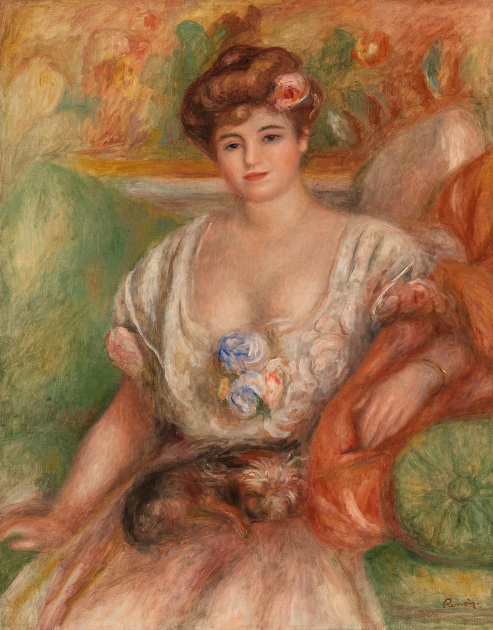 Portrait of Misia Sert by Pierre-Auguste Renoir