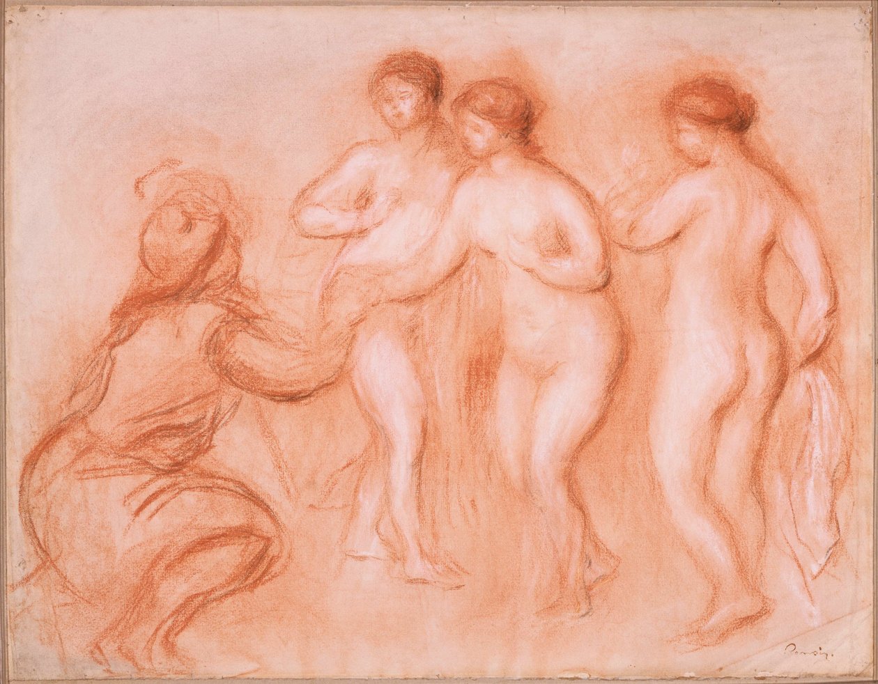 The Judgement of Paris by Pierre-Auguste Renoir