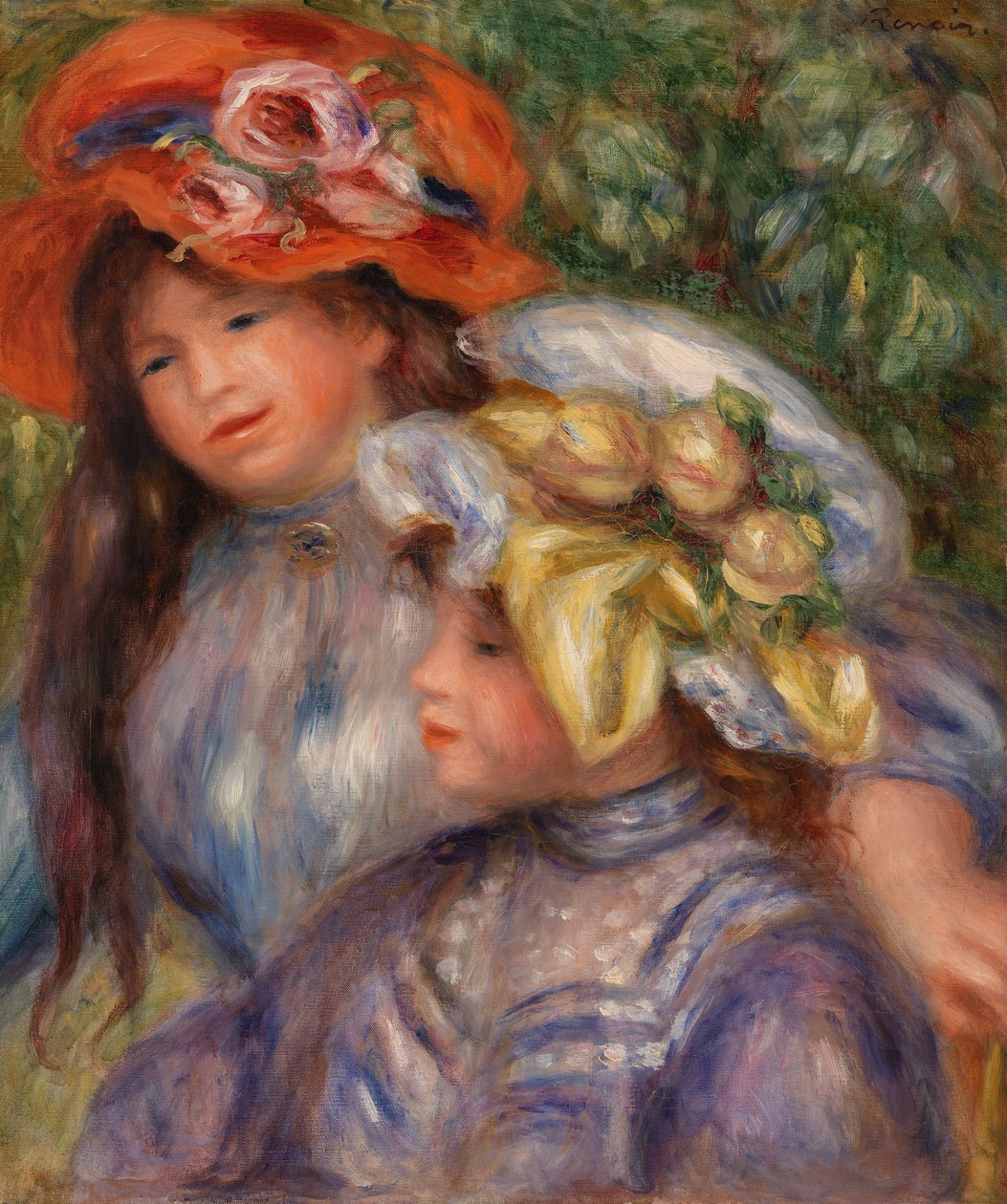 Two Girls by Pierre-Auguste Renoir