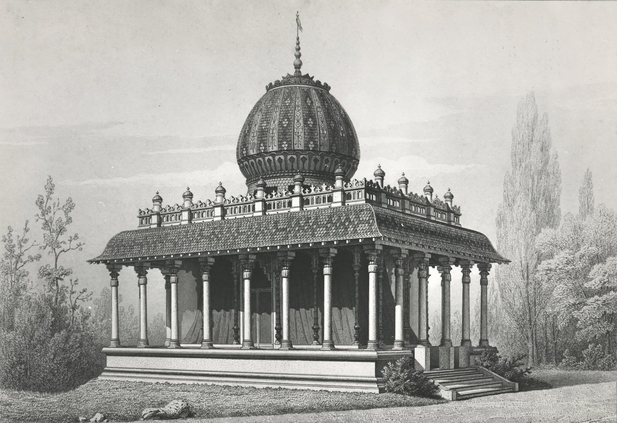 Pavilion of the East India Company, at the Exposition Universelle of 1867 by Georges Diéterle